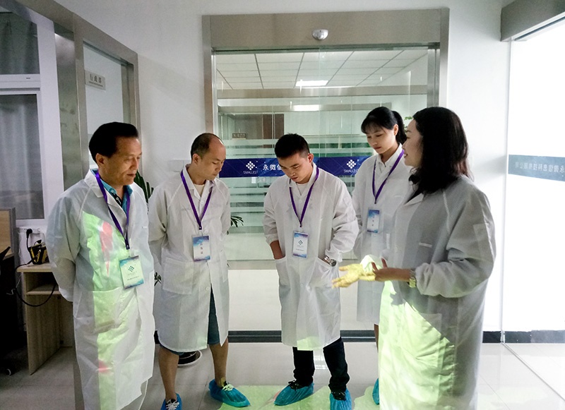 博超控股集团领导前往Smallest永微巢湖公司实地考察