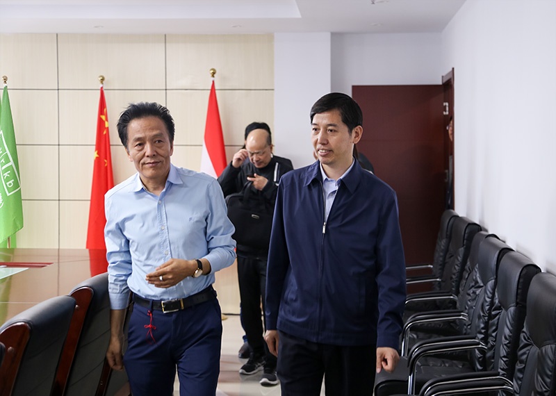 热烈欢迎合肥市副市长彭庆恩一行来维尔科宝（安徽）公司参观视察