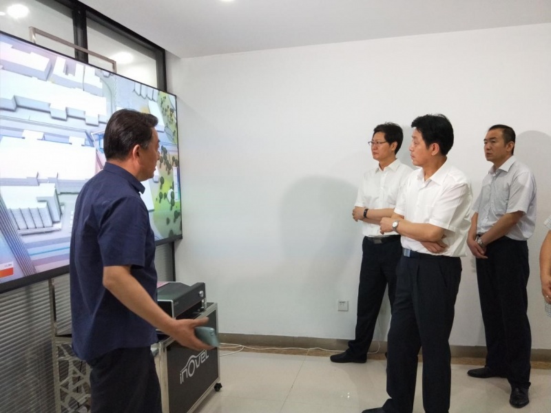 热烈欢迎省人大副主任谢广祥等人参观指导维尔科宝(安徽)应用大数据产业有限公司